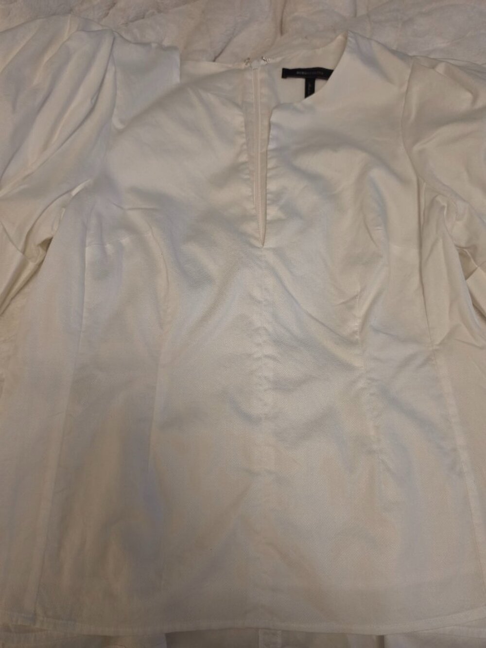White BCBG MaxAzria Blouse